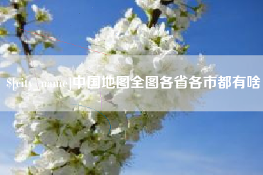 阿勒泰中国地图全图各省各市都有啥