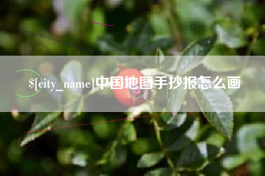 阿勒泰中国地图手抄报怎么画