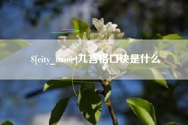 阿勒泰九宫格口诀是什么