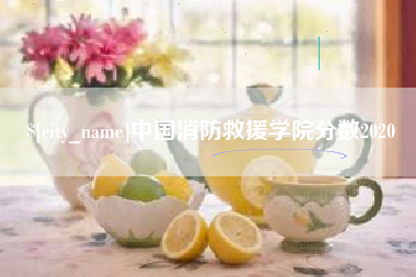 阿勒泰中国消防救援学院分数2020
