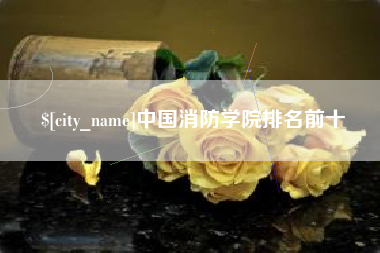 阿勒泰中国消防学院排名前十