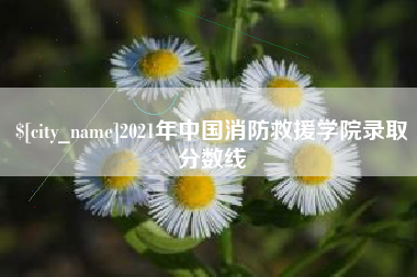 阿勒泰2021年中国消防救援学院录取分数线