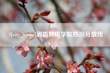 阿勒泰消防救援学院四川分数线
