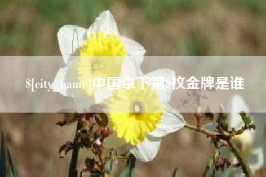 阿勒泰中国拿下第9枚金牌是谁