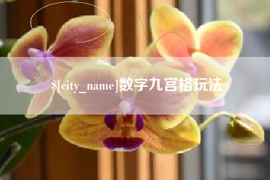 阿勒泰数字九宫格玩法