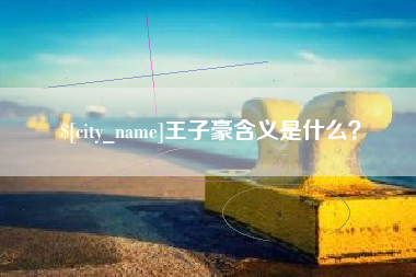 阿勒泰王子豪含义是什么？