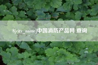 阿勒泰中国消防产品网 查询