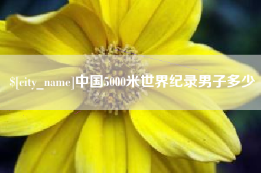 阿勒泰中国5000米世界纪录男子多少