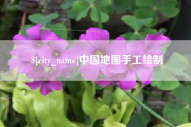 阿勒泰中国地图手工绘制