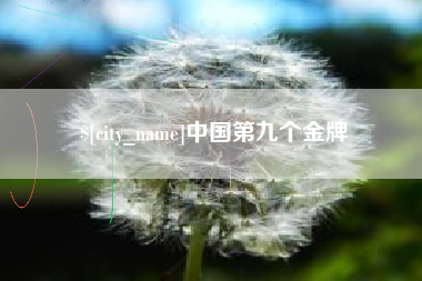 阿勒泰中国第九个金牌