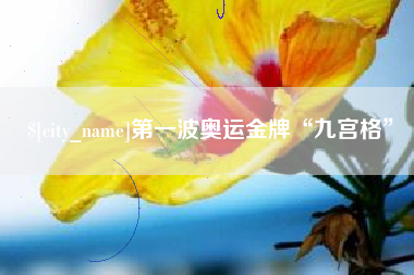 阿勒泰第一波奥运金牌“九宫格”