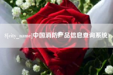 阿勒泰中国消防产品信息查询系统1