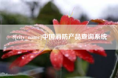 阿勒泰中国消防产品查询系统
