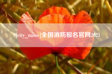 阿勒泰全国消防报名官网2021
